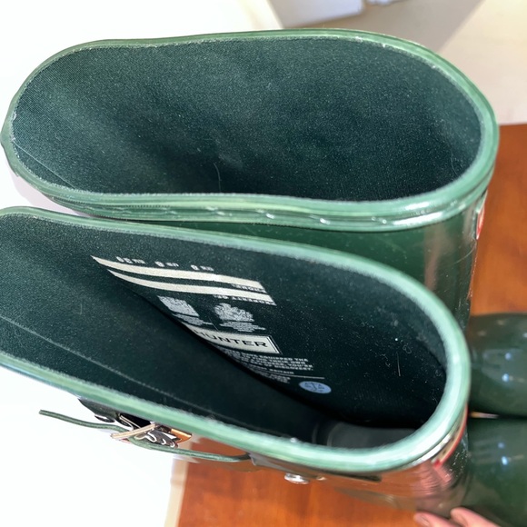 Hunter Dark Green Waterproof Rain Boots - Picture 7 of 11